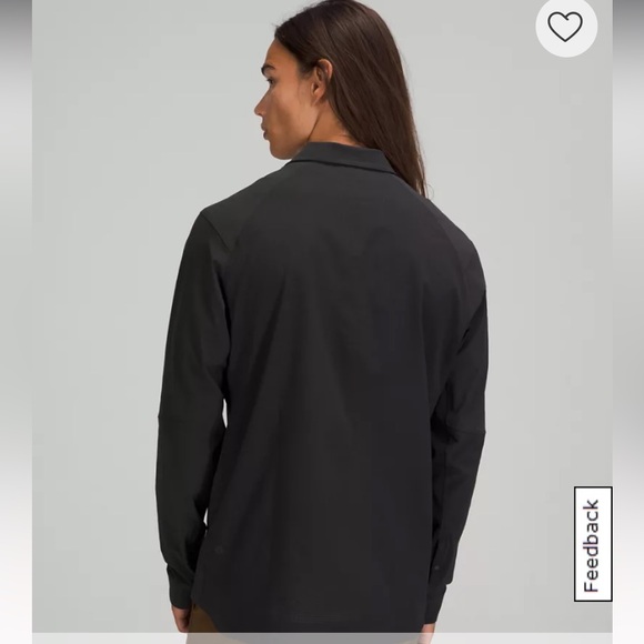 Lululemon men’s Double Pocket Long Sleeve Overshirt ~21” ptp - Picture 4 of 7